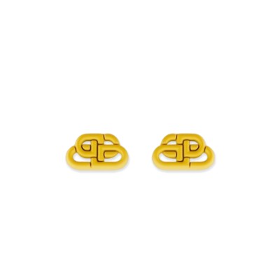 BALENCIAGA BB XS STUD EARRINGS 594709TZRSV8669